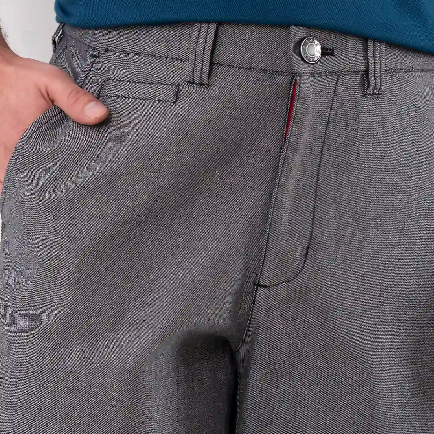 Bermuda Denim Cargo con diseño Francé SH-6211SHH vista 2