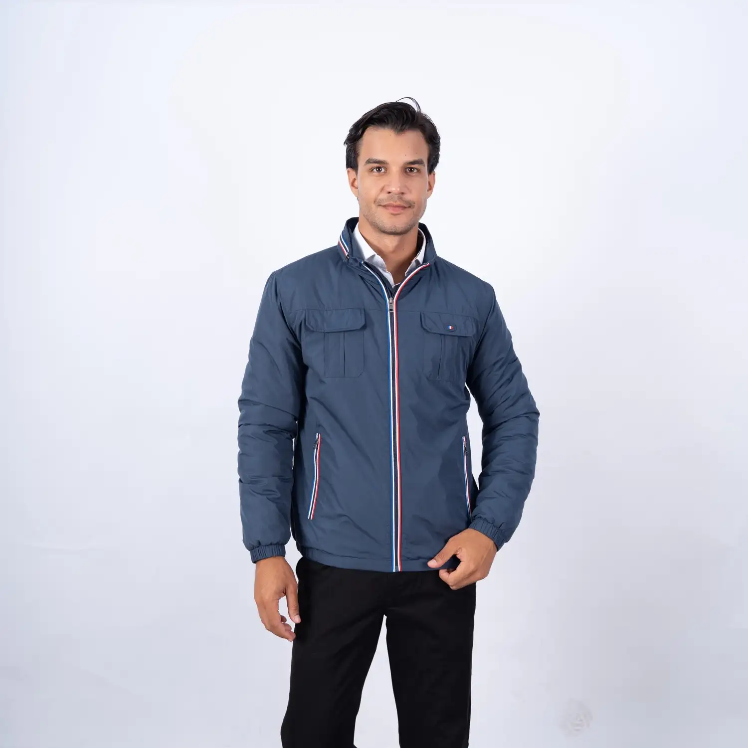 Casaca de Nylon con diseño francés PC-63107CS