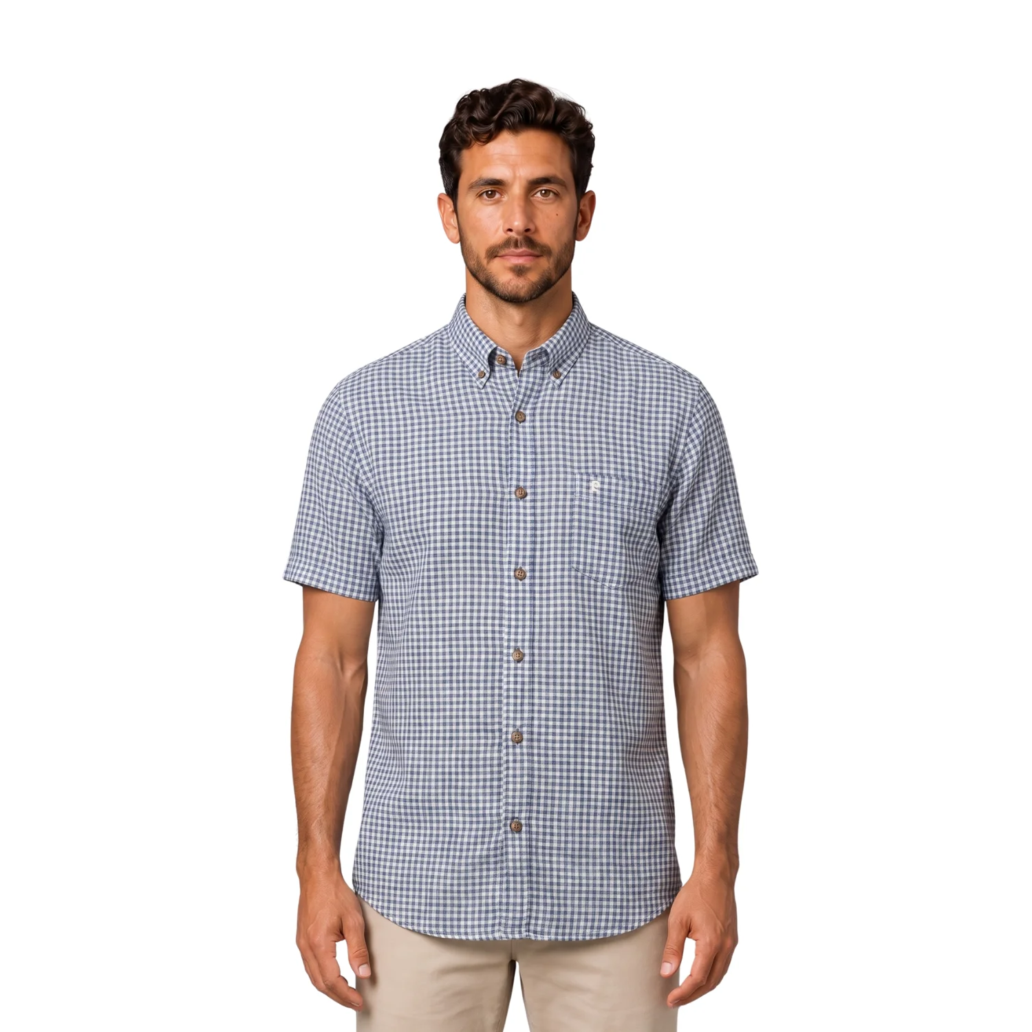 Camisa manga corta Etiqueta Linen Collection