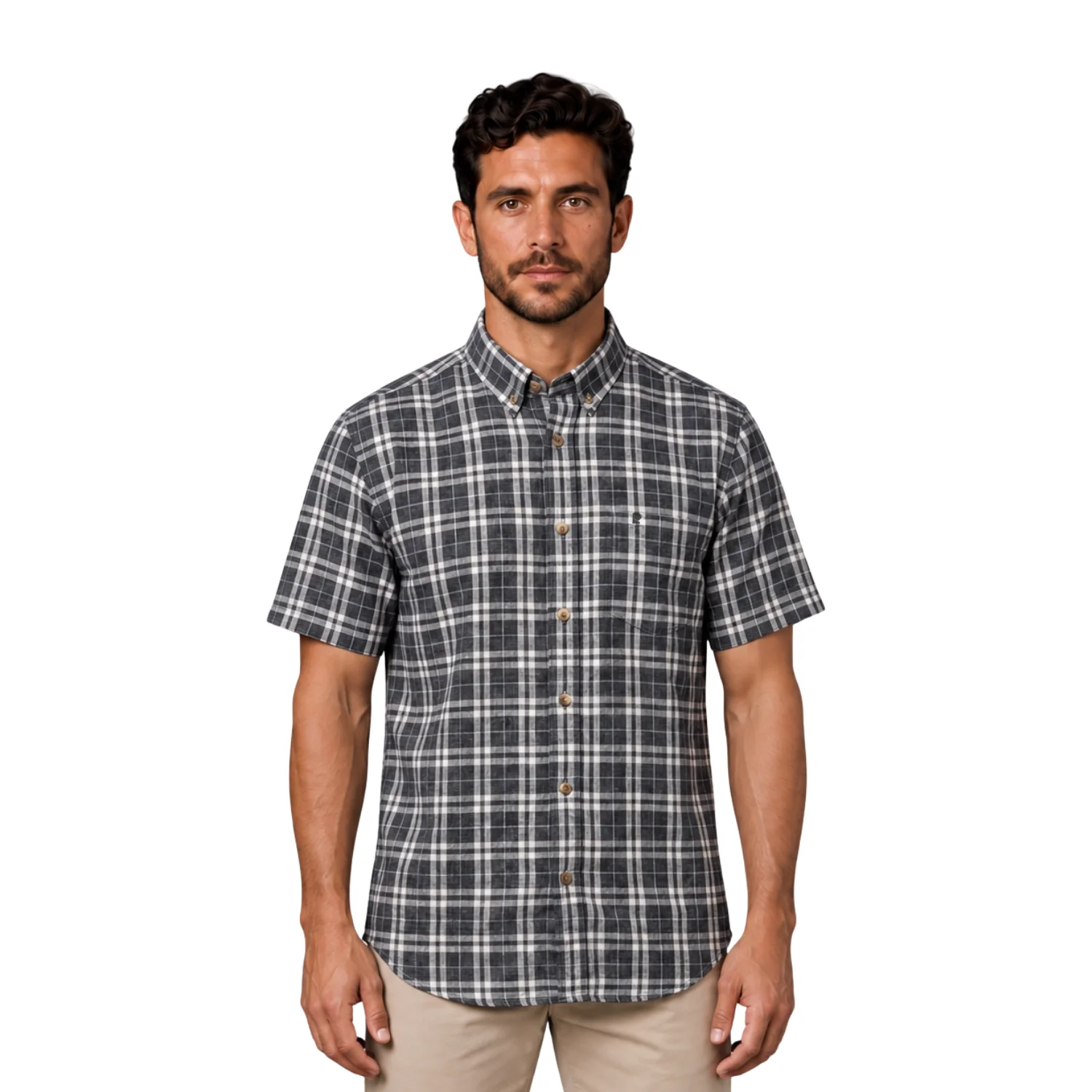 Camisa manga corta Etiqueta Linen Collection