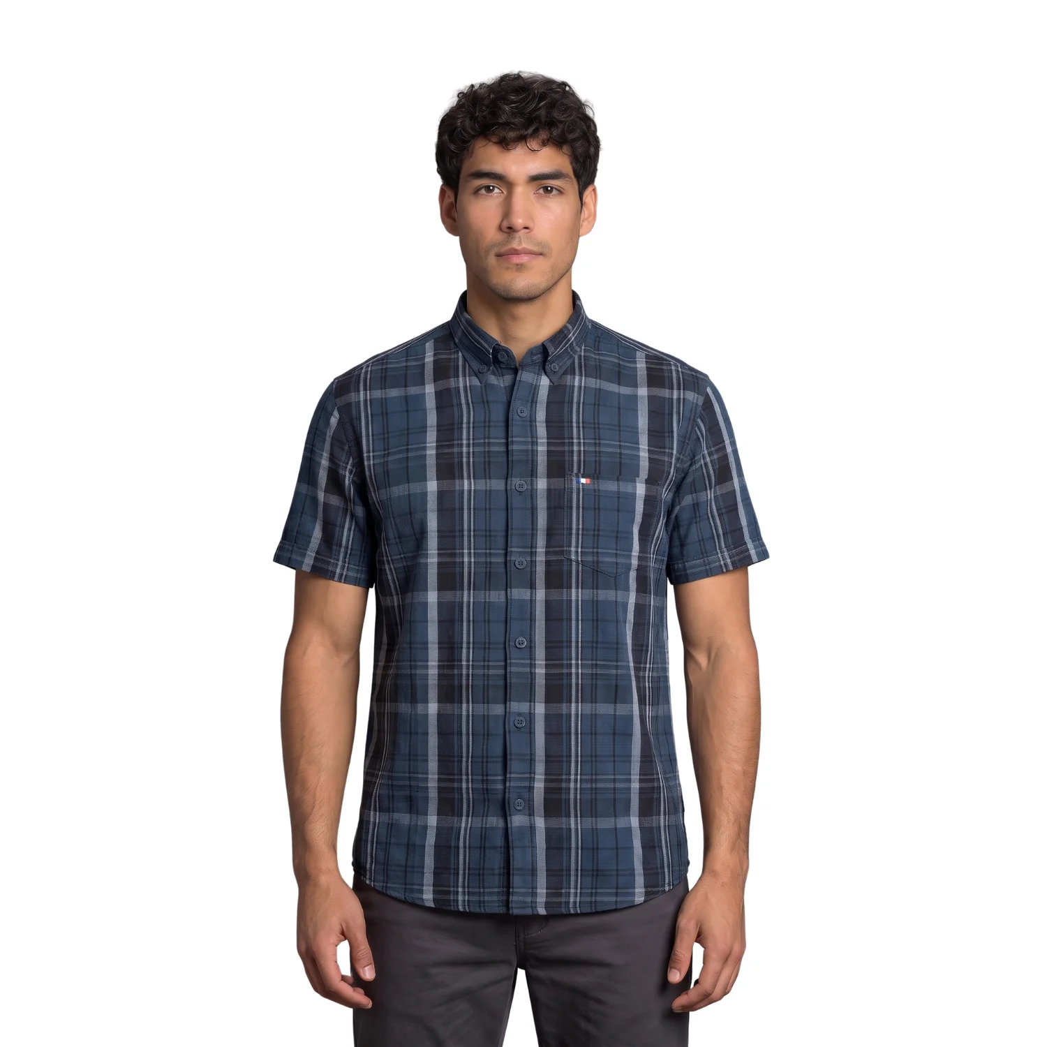 Camisa manga corta Etiqueta Pierre Cardin Jeans