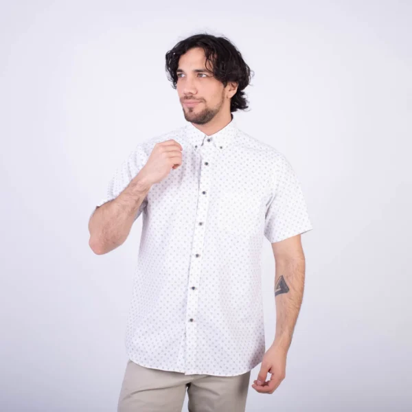 Camisa MC Etiqueta Linen Collection PC-60426CA