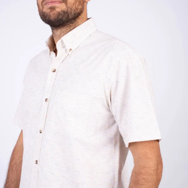 Camisa MC Etiqueta Linen Collection PC-60419CA - Imagen 6