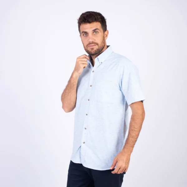 Camisa MC Etiqueta Linen Collection PC-60419CA - Imagen 10