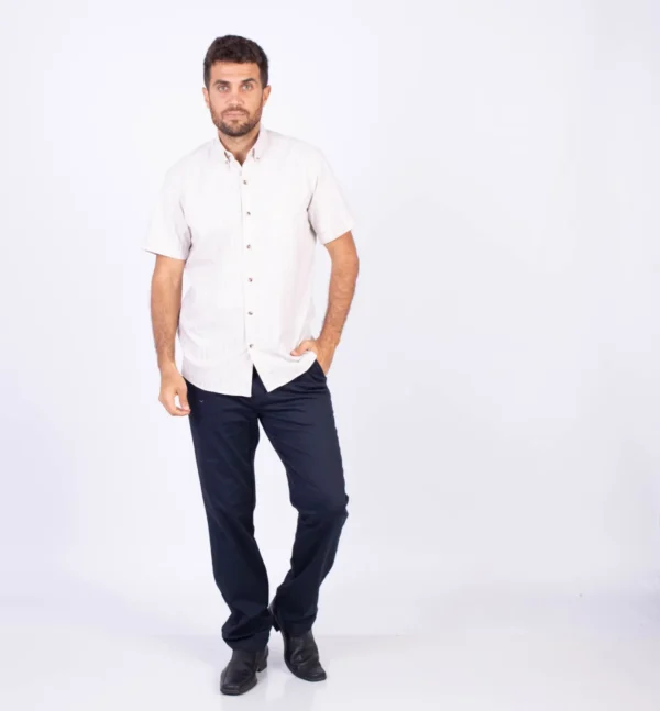 Camisa MC Etiqueta Linen Collection PC-60402CA - Imagen 8