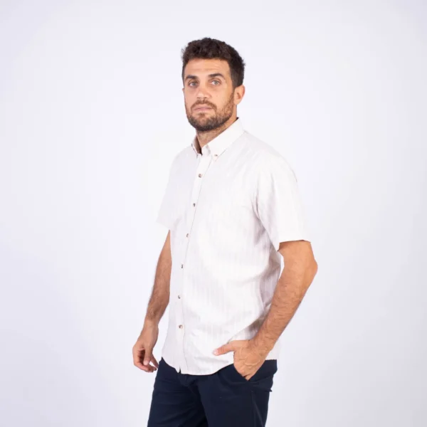 Camisa MC Etiqueta Linen Collection PC-60402CA - Imagen 5