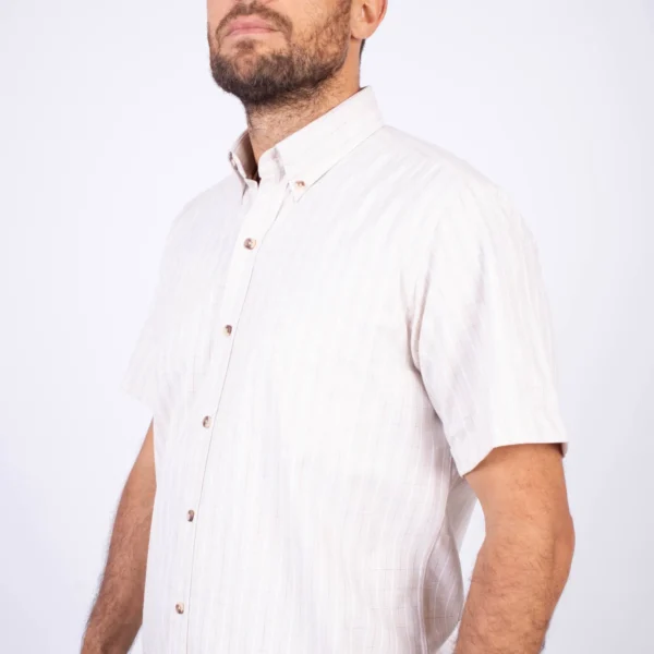 Camisa MC Etiqueta Linen Collection PC-60402CA - Imagen 3