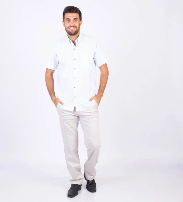 Camisa MC Etiqueta Linen Collection PC-60402CA - Imagen 2