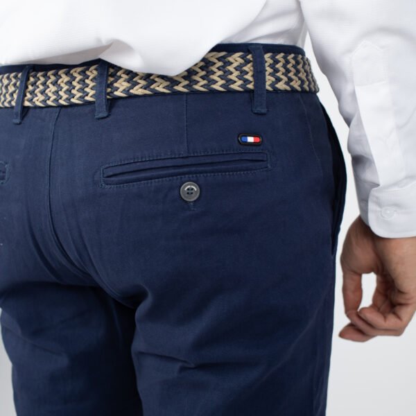 Pantalon de Drill Clasico con diseño Francés PC-6000PAA - Imagen 3