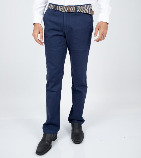 Pantalon de Drill Clasico con diseño Francés PC-6000PAA - Imagen 2