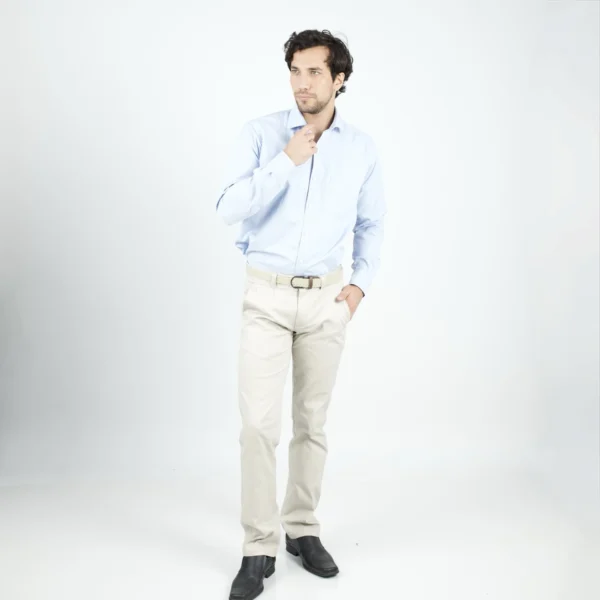 CAMISA ML VESTIR ETQ AZUL PC-6014CAA - Imagen 12