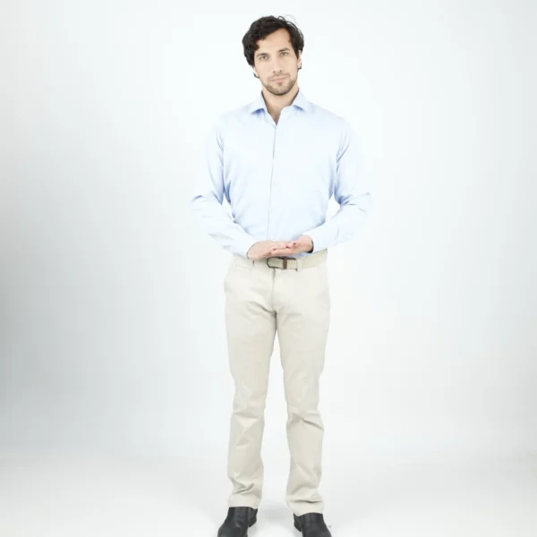 CAMISA ML VESTIR ETQ AZUL PC-6014CAA - Imagen 11