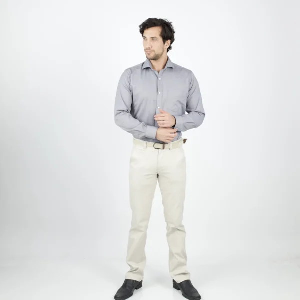 CAMISA ML VESTIR ETQ AZUL PC-6014CAA - Imagen 4
