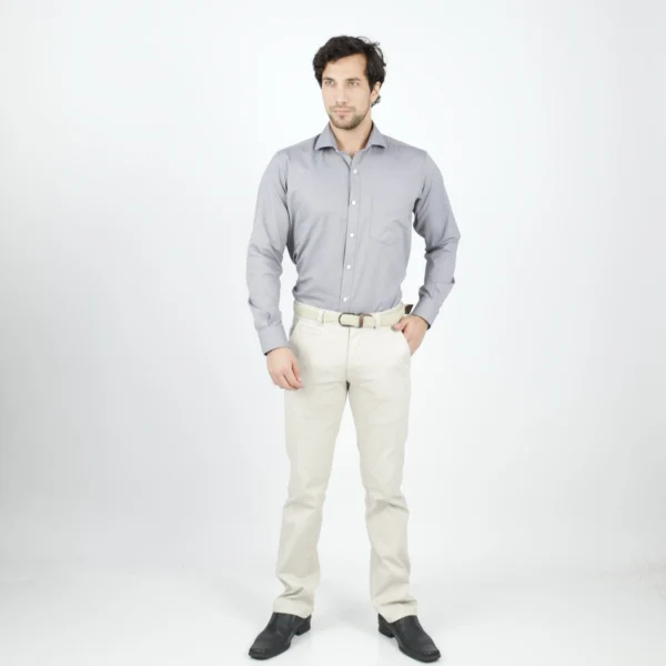CAMISA ML VESTIR ETQ AZUL PC-6014CAA - Imagen 3