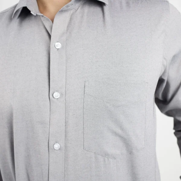 CAMISA ML VESTIR ETQ AZUL PC-6014CAA - Imagen 6