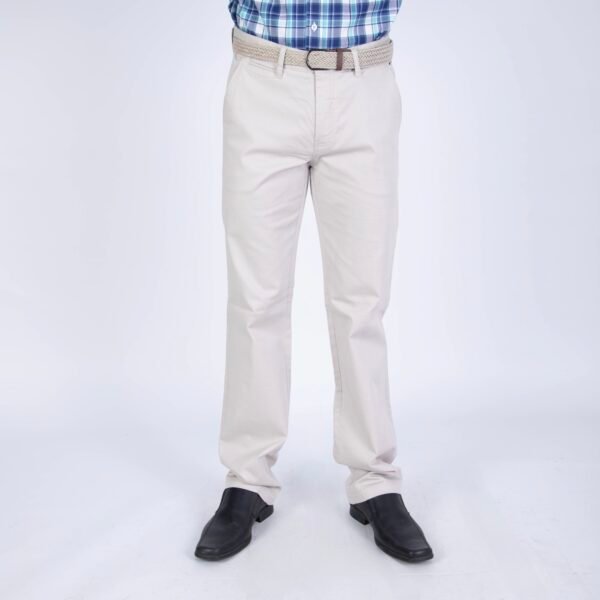 PANT. DRILL STRECH CON DISEÑO FRANCÉS PC-6104PA