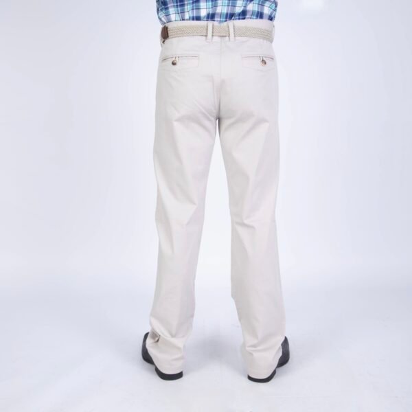 PANT. DRILL STRECH CON DISEÑO FRANCÉS PC-6104PA - Imagen 3