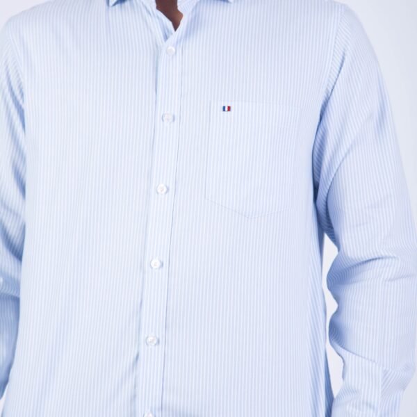 CAMISA ML CON CUELLO FRANCES ETQ TESSUTO ITALY SPORT PC-61701CA - Imagen 5