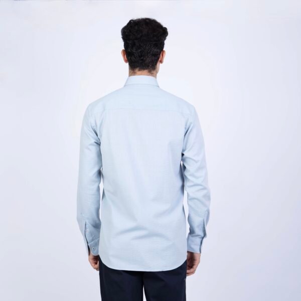 CAMISA ML SEERSUCKER ETQ AZUL PC-61622CA - Imagen 9