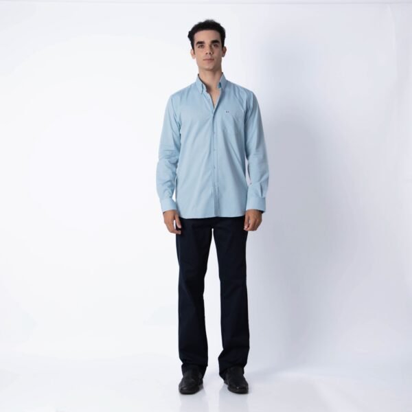 CAMISA ML SEERSUCKER ETQ AZUL PC-61622CA - Imagen 12