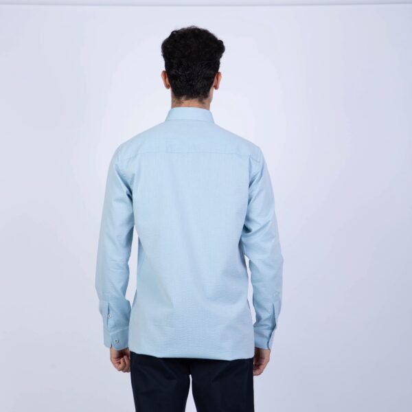 CAMISA ML SEERSUCKER ETQ AZUL PC-61622CA - Imagen 14