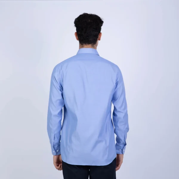Camisa ML de Vestir Sport Etiqueta Azul con cuello frances PC-6104CA - Imagen 7