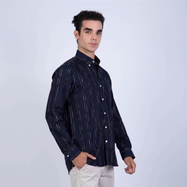 CAMISA ML ETQ AZUL PC-61623CA
