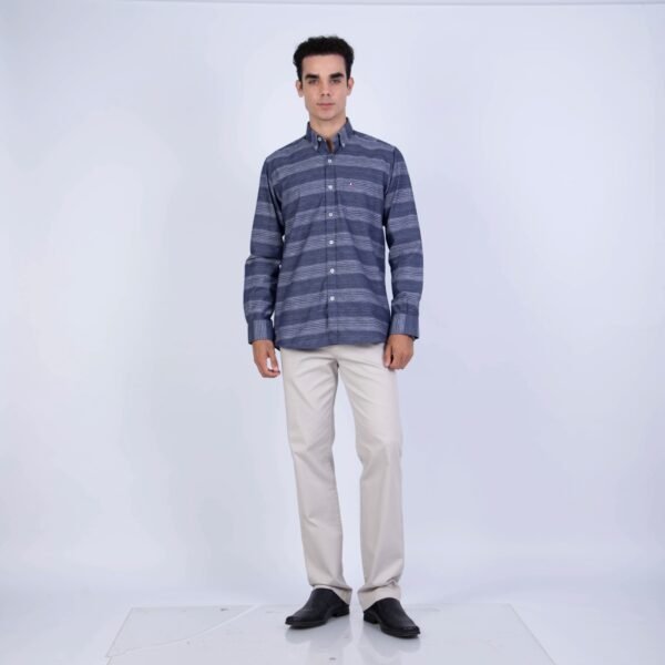 CAMISA ML ETQ AZUL PC-61619CA - Imagen 7