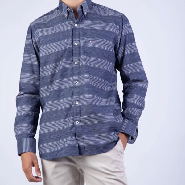 CAMISA ML ETQ AZUL PC-61619CA - Imagen 11