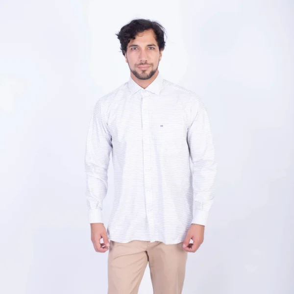 CAMISA ML ETQ ITALY LINO PC-61808CAA - Imagen 6