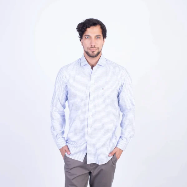 CAMISA ML ETQ ITALY LINO PC-61808CAA - Imagen 18