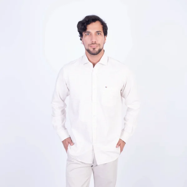 CAMISA ML ETQ ITALY LINO PC-61808CAA - Imagen 12
