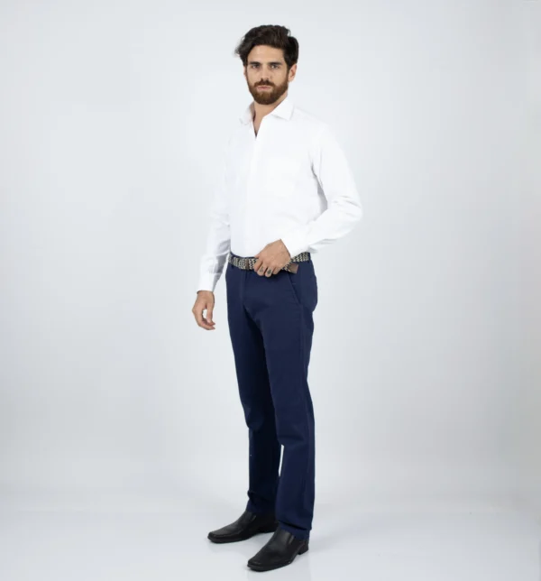 CAMISA ML VESTIR ETQ AZUL PC-6008CAA - Imagen 7
