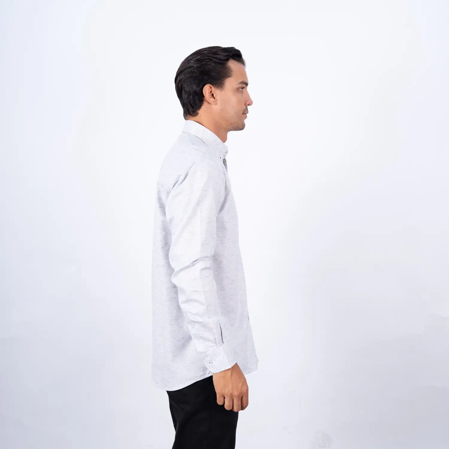 Camisa ML Etiqueta Azul con diseño Francés PC-63611CA - Imagen 2