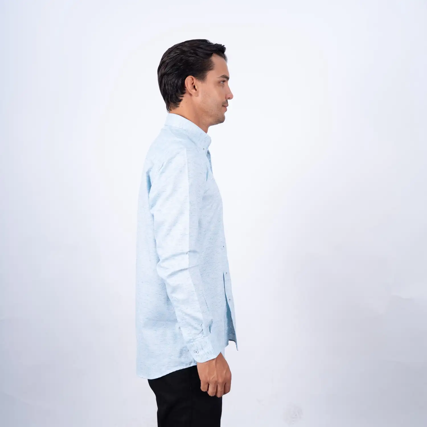 Camisa ML Etiqueta Azul con diseño Francés PC-63611CA - Imagen 6