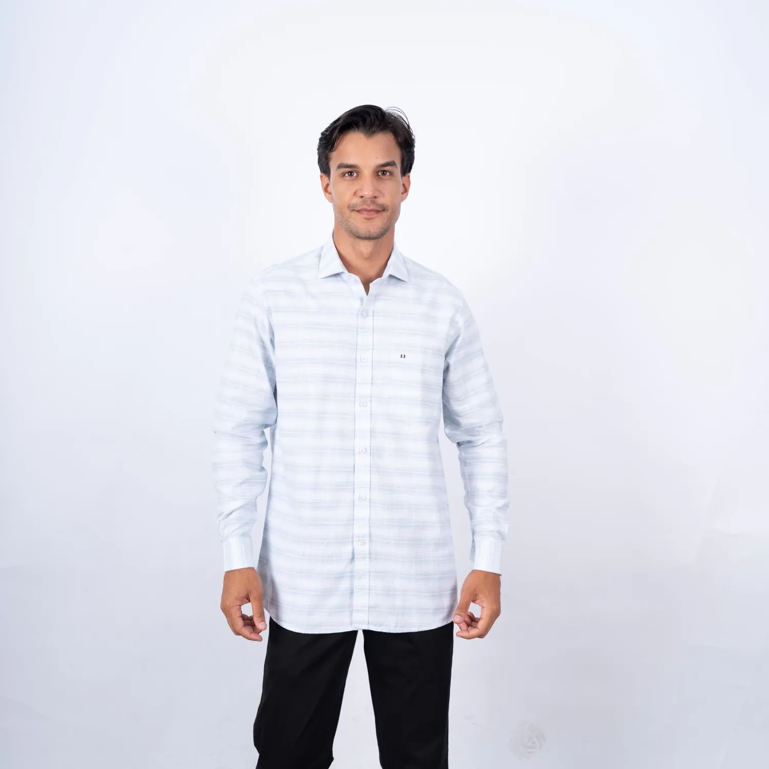 Camisa ML Etiqueta Tessuto PC-63780CAA - Imagen 6