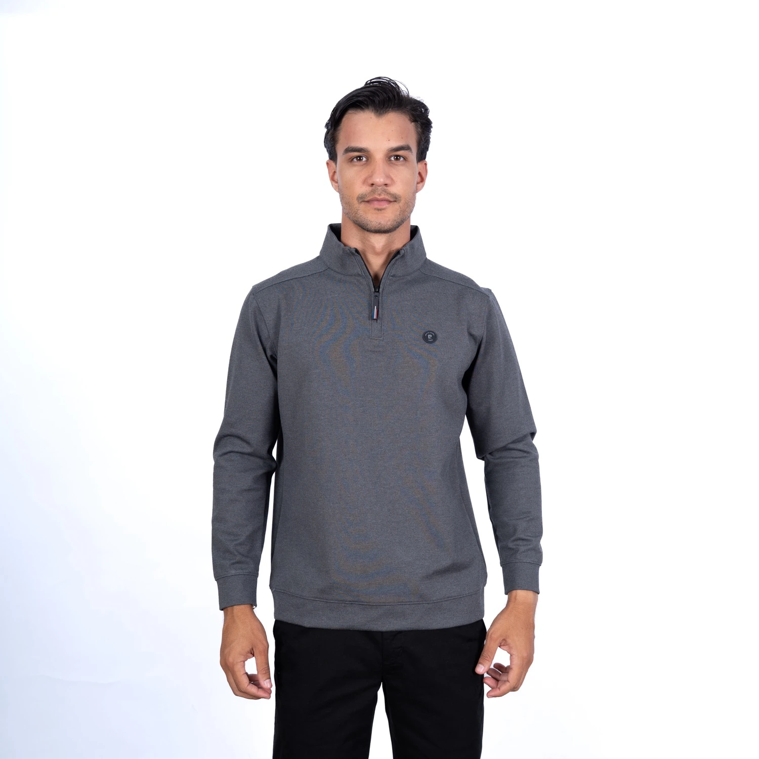 Sweatshirt ML Etiqueta Azul PC-63103CSS